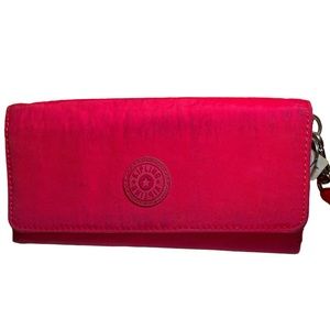 Kipling Hot Pink Wristlet